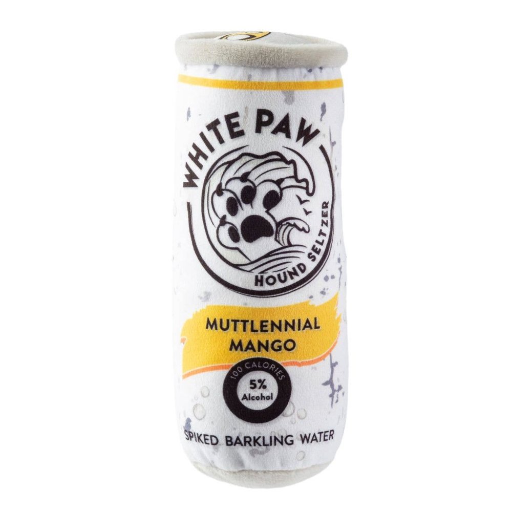 White Paw - Muttlennial Mango Squeaker Toy